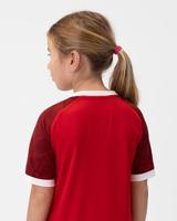 JAKO 4224K Shirt Iconic Km Kids - Sportrood/Wijnrood - 128 - thumbnail