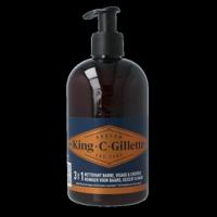 Gillette King c baard en gezichtsreiniger 350 Milliliter - thumbnail