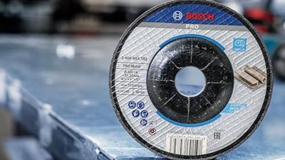 Bosch Accessoires Afbraamschijf | Metaal | 115x4 | per 1 | 2608600007 - 2608600007