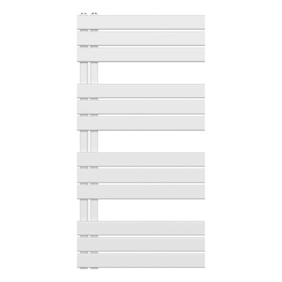 Handdoekradiator BWS Boss Links aansluiting 681W 120x60 cm Wit Boss & Wessing Handdoekradiator BWS Boss Links aansluiting 681W 120x60 cm Wit Boss & Wessing