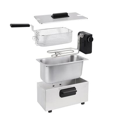 Emerio DF-132653 Friteuse 3L 2000W RVS/Zwart Emerio DF-132653 Friteuse 3L 2000W RVS/Zwart