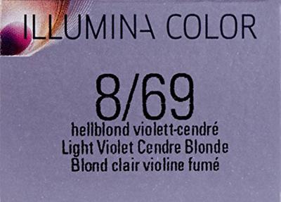 Wella Illumina Color 8/69 Blond clair cendré violet 60 ml Wella Illumina Color 8/69 Blond clair cendré violet 60 ml