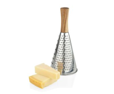 Rasper Andrea House CC68027 Roestvrij staal Acacia Ø 10,5 x 24 cm