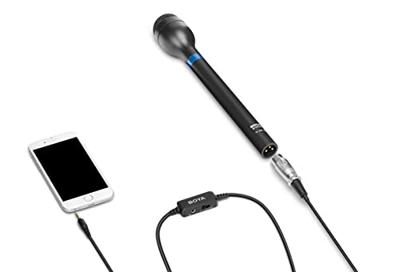 BOYA BY-BCA6 microfoon Zwart Lavalier-/reversmicrofoon