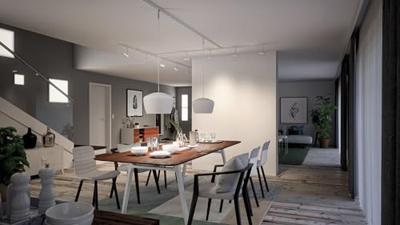 Paulmann URail System Light&Easy 95140 230V-railsysteemcomponenten Stroomonderbreker Zilver