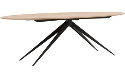 Goossens Excellent Eettafel Ferris, Ovaal 240 x 130 cm