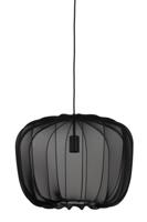 Light & Living Bohemian hanglampPlumeria zwart Ø 50cm - 2963412 - thumbnail
