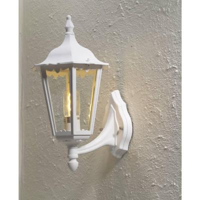 Wandlamp Firenze Calenzano wit buitenlamp zeskant staand Konstsmide 7213-250