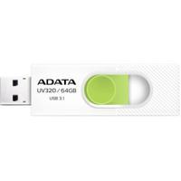 ADATA UV320 USB flash drive 64 GB USB Type-A 3.2 Gen 1 (3.1 Gen 1) Groen, Wit - thumbnail