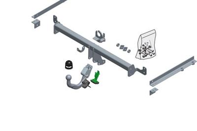 Afneembare trekhaak 619400 Afneembare trekhaak 619400