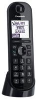 Panasonic KX-TGQ200GB DECT IP-telefoon (draadloos, CAT-iq 2.0 compatibel, handsfree-modus, oproepervergrendeling, Eco-Plus, digitale telefoon) zwart - thumbnail