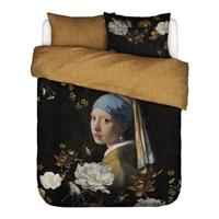 Essenza Essenza for Maurtitshuis Floral Girl Dekbedovertrek 2p set 200x220 Black - thumbnail