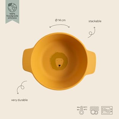 Trixie silicone kom mr. lion Trixie silicone kom mr. lion