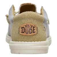 Heydude Instappers Wally Braided Flannel HD40003-1YF Grijs-41 maat 41 - thumbnail