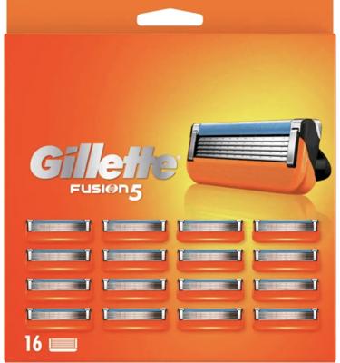 Gillette Gillette Fusion 5 Scheermesjes - 16 Stuks Gillette Gillette Fusion 5 Scheermesjes - 16 Stuks