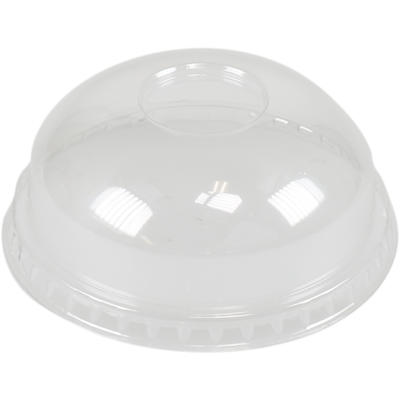 Deksel | Gerecycled PET | dome | Ø95mm | transparant | 800 stuks