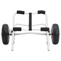 VidaXL Kajaktrolley inklapbaar 45 kg aluminium - thumbnail
