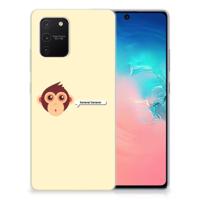 Samsung Galaxy S10 Lite Telefoonhoesje met Naam Monkey - thumbnail