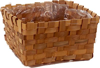 Bloempot Ibergarden Bruin Riet 24 x 13 x 24 cm