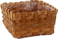 Bloempot Ibergarden Bruin Riet 24 x 13 x 24 cm - thumbnail