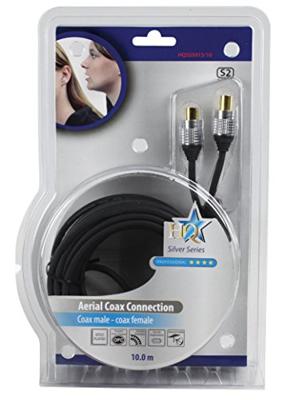 Extra hoge kwaliteit coax kabel M>F [diverse lengtes]
