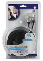 Extra hoge kwaliteit coax kabel M>F [diverse lengtes] - thumbnail