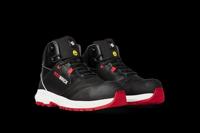 Redbrick werkschoenen - Pulse Overnose - hoog - met kruipneus - S3 - zwart / rood - maat 42 - thumbnail