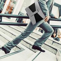 Yaka mappendrager, grijs - thumbnail