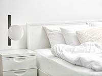 ECO-Light Wandleuchte 9110-AP1 NERO Wandlamp E14 Wit, Zwart - thumbnail