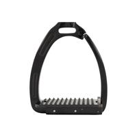 BR Lavarone stijgbeugels zwart/zwart - thumbnail