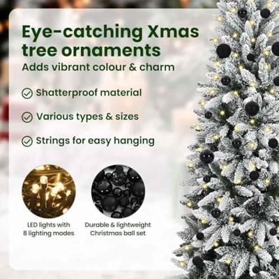 VidaXL Kunstkerstboom wit 150 cm pvc en plastic en staal en pe