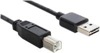 Delock NEGRO USB 2.0 A - B M/M kabel USB A USB B - thumbnail