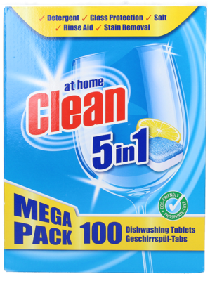At Home Clean vaatwastabletten 100pcs
