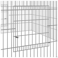 Konijnenkooi 110x110x55 cm gegalvaniseerd ijzer - thumbnail