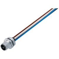 Weidmüller 1467950000 Sensor/actuator connector, niet geassembleerd M12 Aantal polen (sensoren): 4 Stekker, inbouw 1 stuk(s) - thumbnail