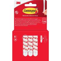 Command kleefstrips, medium, wit, blister van 8 stuks - thumbnail