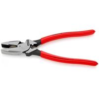 Knipex Kracht-kombitang "Lineman's Pliers" Amerikaans model | Anti-slip kunststof bekleed | Lengte 240 mm | Zelfbedieningskaart/blister - 09 11 240 SB - thumbnail
