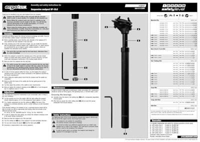 Ergotec zadelpen verend sp-10.0 ø31.6mm / 350mm 45/100 zwart - thumbnail