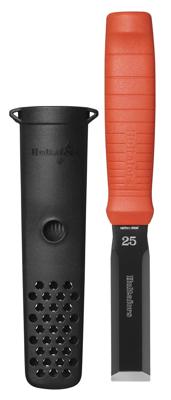 Hultafors Beitel EDC 25 met holster - 232x25mm - HU390073 - HU390073