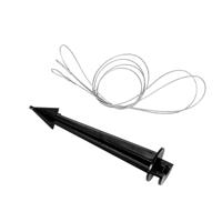 QAZQA Moderne buiten hanglamp grijs 35 cm IP65 - Nura - thumbnail