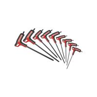 Facom Set Sleutels | T-handgreep | Torx® | 9-delig - 89TXA.HO9 - thumbnail