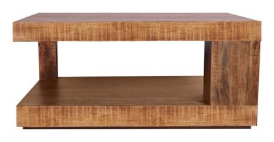 Artistiq Salontafel 'Aarik' Mangohout, 90 x 60cm