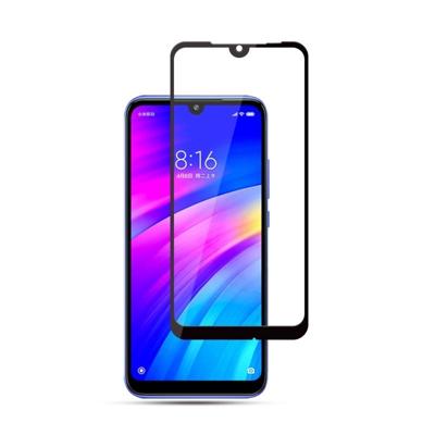 mocolo 0.33 mm 9u 2.5 D volledige lijm gehard glas film voor Xiaomi Redmi 7 (zwart)
