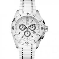 Guess horlogeband GCX76001G1S-02 Collection Keramiek Wit 24mm - thumbnail