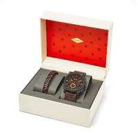 Fossil Machine Chronograaf set FS5251SETP 42 mm - thumbnail