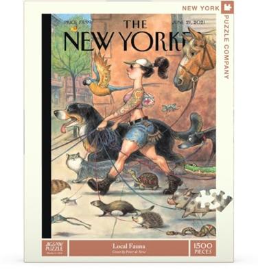 New York Puzzle Company Local Fauna - 1500 stukjes New York Puzzle Company Local Fauna - 1500 stukjes