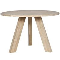 Woood Rhonda eettafel ø129 naturel eiken - thumbnail