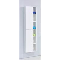 Best Design Huza Kolomkast 40X30X170 cm Glans-Wit - thumbnail