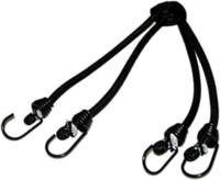 Bibia spinbinder Euro 4-arm 50 cm elastaan zwart - thumbnail