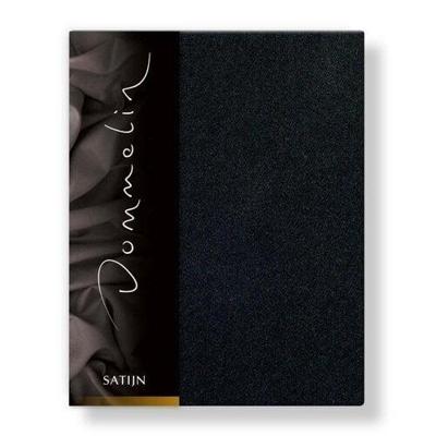 Dommelin Dommelin Hoeslaken Uni Satijn 300TC 533 Zwart 120x210/30